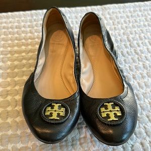 Only worn once Tory Burch ballet flats